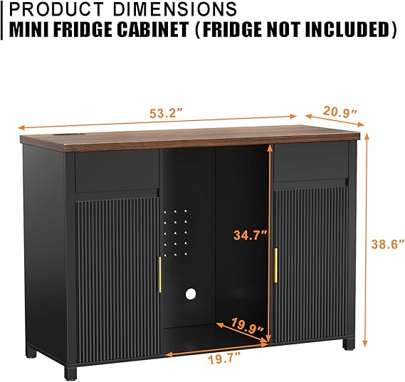 Wine Bar With Fridge Storage
