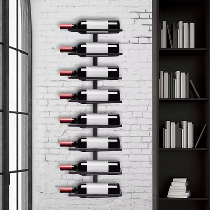 Makha 8 Bottle Wrought Iron Wine Rack